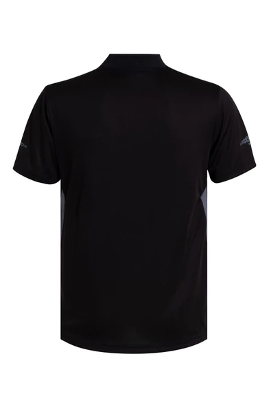 Galatasaray Orijinal Lisanslı Polo Yaka Siyah T-Shirt - 4