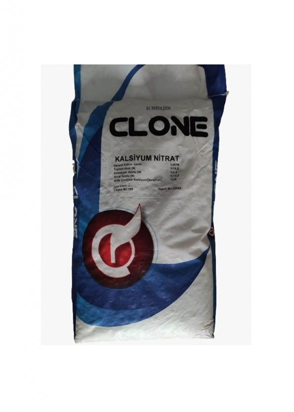 Clone Kalsiyum Nit-ratlı Gübre 25 kg