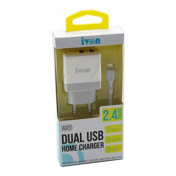 IVON DUAL USB 2.4A