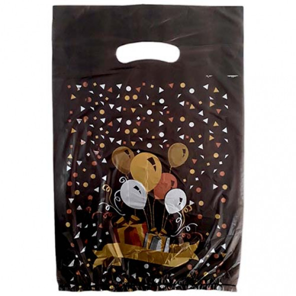 El Geçme Poşet Balonlu Siyah 23×33 (5000 Adet) - 3