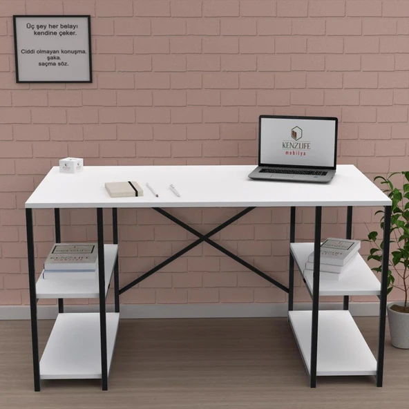Kenzlife ofis masası yutaka 075*170*60 byzsyh bilgisayar çalışma büro ürün görseli