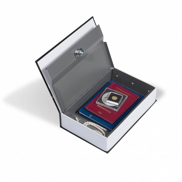 Leuchtturm BOOK SAFE, Kitap Şeklinde, Anahtarlı Koleksiyon Saklama Kutusu - 5
