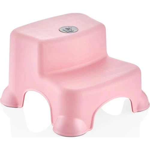 BabyJem Çok Amaçlı Katlı Basamak 516 Pembe - 1
