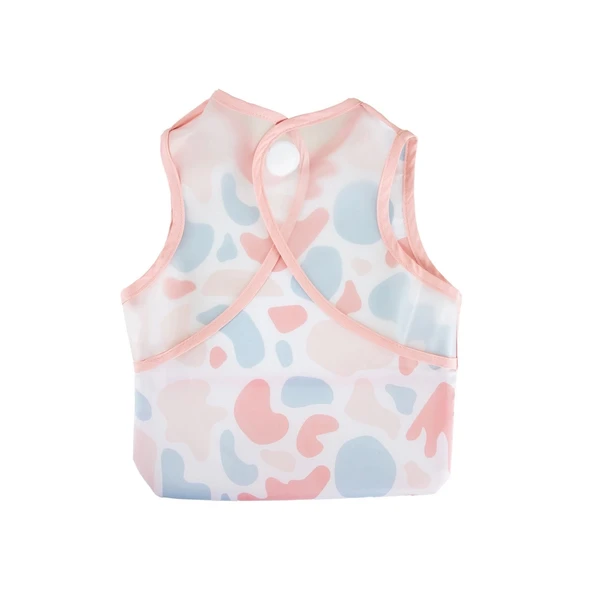 BabyJem Leke Tutmaz Giymeli Önlük 839 Pembe - Resim 2