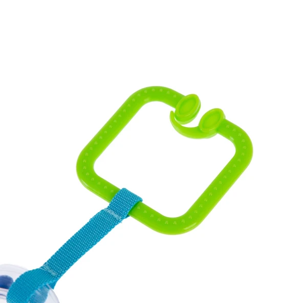 BabyJem Çıngıraklı Puset Halkası 877 Yeşil - 4