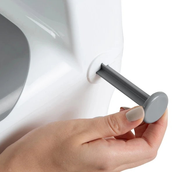 BabyJem Sesli Klozet Lazımlık 863 Beyaz - 6