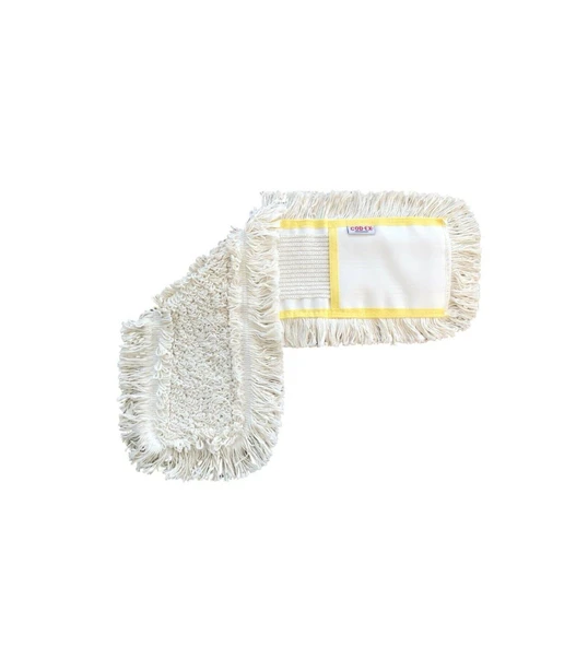 Cod-Ex Tablet Palet Nemli Yedek Mop Takımı - 3 Adet 50 Cm. Mop + Katlanır Aparat + Metal Vidalı Sap - Resim 3