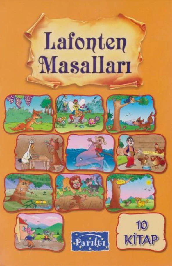 Parıltı 1. Sınıf La Fonten Masalları 10 Kitap