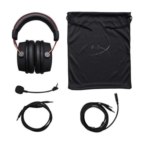 HyperX Cloud Alpha Oyuncu Kulaklık HX-HSCA-RD/AM - 5