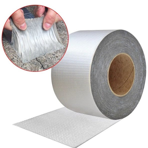 KALİTE - Çamur Bant 2MX48MM Alüminyum Sızdırmazlık Bandı Su Geçirmez - 2