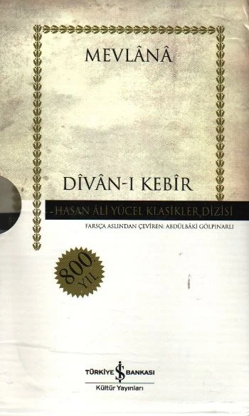 Divan-I Kebir (K.Kapak) MEVLÂNÂ CELALEDDİN-İ RUMİ - Resim 2