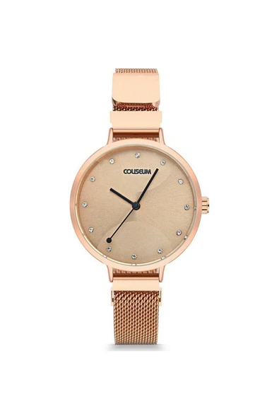 Coliseum Kadın Rose Gold Çelik Kol Saati ürün görseli 1