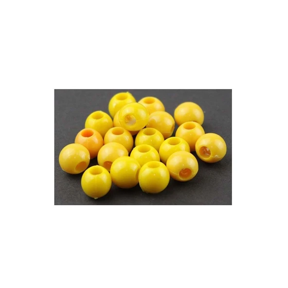 Sea Horse Sert Boncuk 11mm Koyu Sarı Large 20li Paket ürün görseli 1