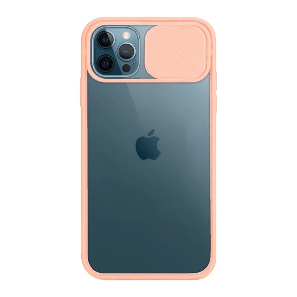 iPhone 12 / 12 Pro Kılıf Palm Kamera Koruma Kapaklı Silikon - 2