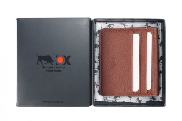 OX Tuscans Deri Cüzdan Taba - 8