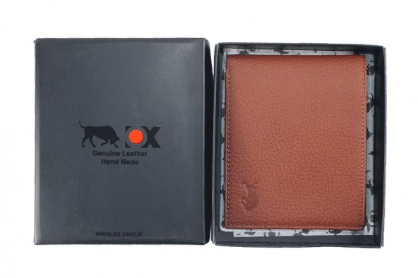 OX Classico Deri Cüzdan Taba - 6