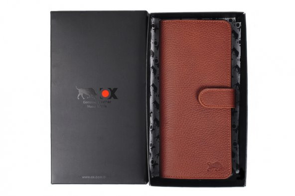 OX Renzzo Deri Cüzdan Taba - 4