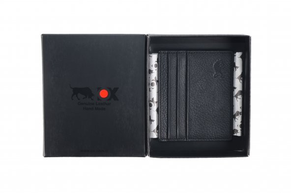 OX Deri Kartlık Siyah - 3