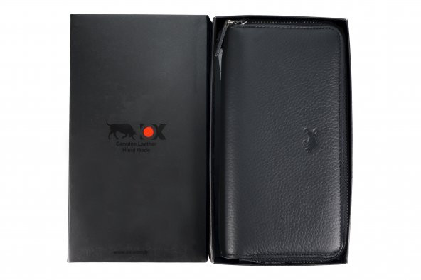 OX Milano Deri Cüzdan Siyah - 6