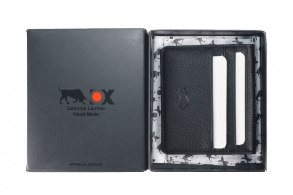 OX Tuscans Deri Cüzdan Siyah - 8