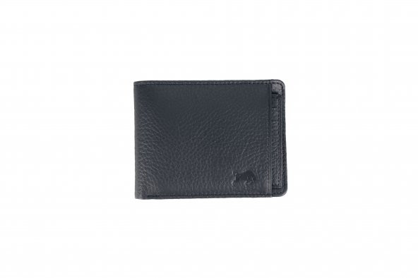 OX Ferro Siyah Deri Cüzdan + Kartlık - 2