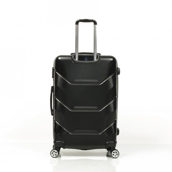 Ox Exclusive 3 lü Siyah Valiz Seti (Büyük + Orta + Kabin ) - 3