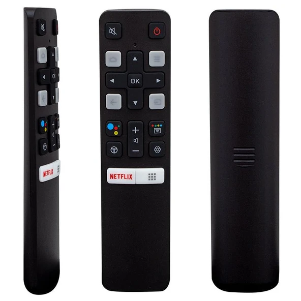 Ayt KL TCL RC 802V FMR1 50-55 İnç Android Tv Sesli Kontrol Akıllı Lcd Led Tv Kumandası ürün görseli 1