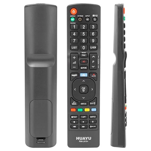 Huayu RM-L915+ LG 3D Universal Lcd Led Tv Kumandası Uzaktan Kumanda Tüm Lg Modellerine Uyumlu Akıllı Kumanda - 3