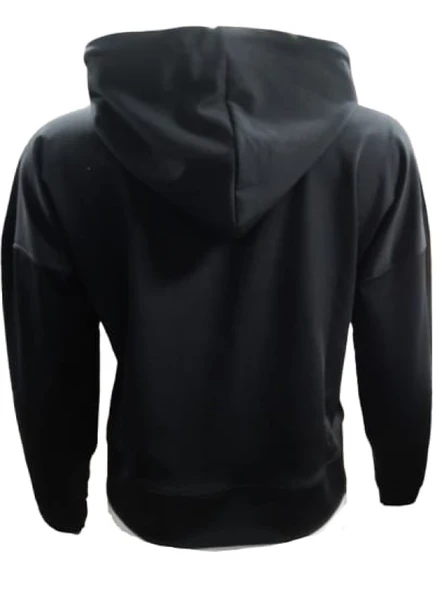 Nike 0734 Kadın Kapişonlu Crop Dalgıç Sweatshirt - 4