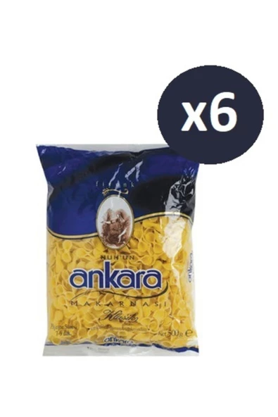 Ankara Nuh'un Fiyonk Makarna 500 Gr 6 Adet