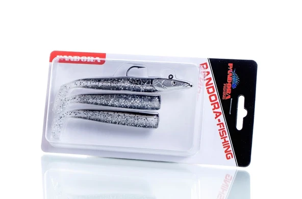 Pandora Silikon Balık Sandeel Black/silver Body ürün görseli