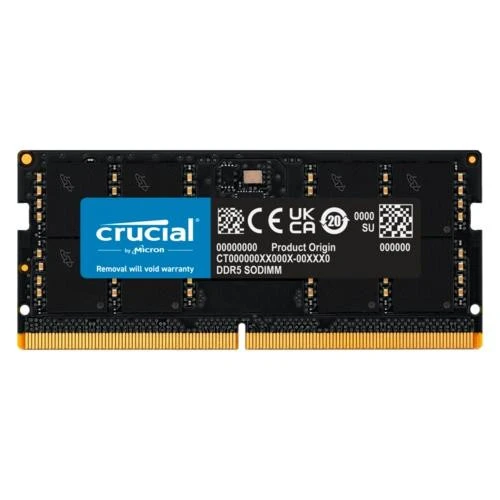 CRUCIAL 32GB 4800MHz DDR5 KUTULU CT32G48C40S5 NOTEBOOK RAM
