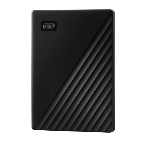 WD WDBYVG0010BBK-WESN, My Passport, 1TB, 2.5", USB3.2, Taşınabilir, Harici HDD, Siyah (Türkiye Distribütörü Garantili) ürün görseli 1