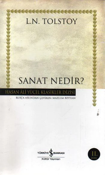 Sanat Nedir (K.Kapak) LEV NİKOLAYEVİÇ TOLSTOY