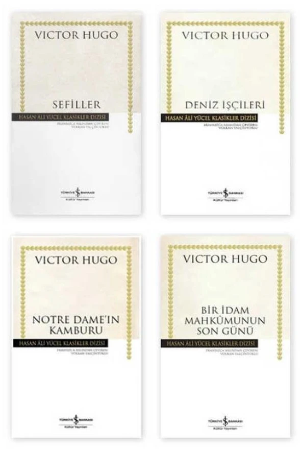 Hasan Ali Yücel Victor Hugo Seti 4 Kitap