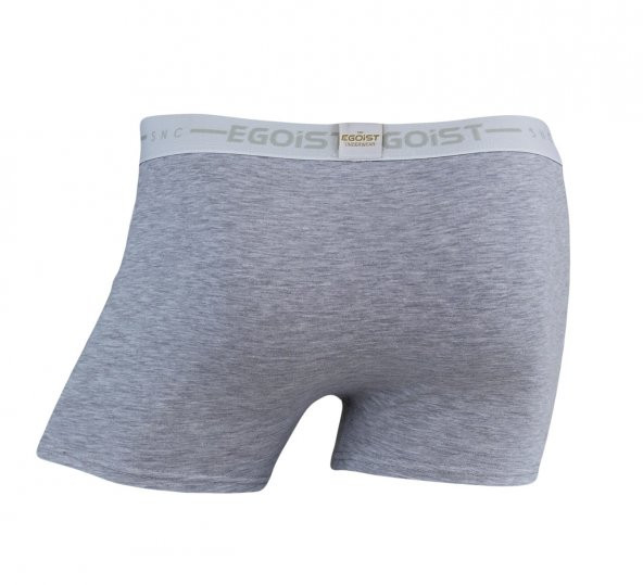 Erkek Likralı Penye Boxer Gri KOD:501 - 3