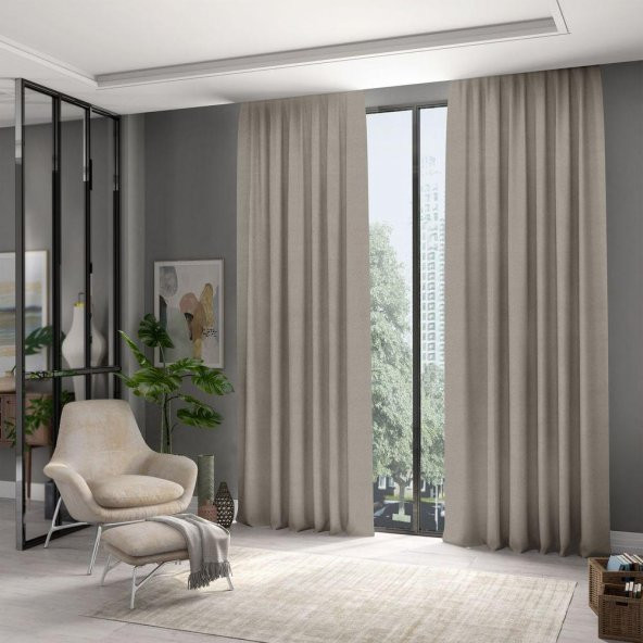 Blackout Karartma Perde 125 Taş 300 x 260