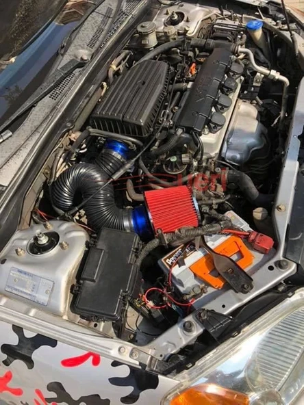 Honda Civic Vtec2 Uyumlu Spor Açık Hava Filtre Seti - 2