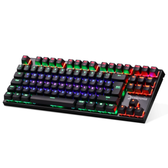 Gamepower Warlock Compact Kırmızı Switch Mekanik Oyuncu Klavye - 2