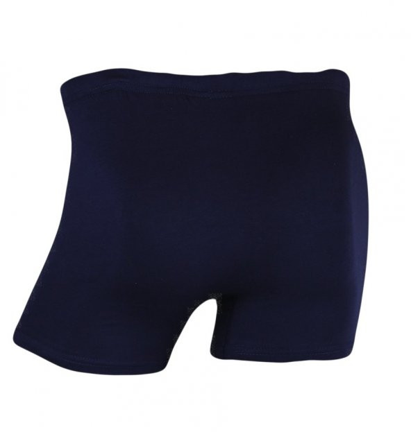 Erkek Likralı Penye Boxer Lacivert KOD:588 - 3