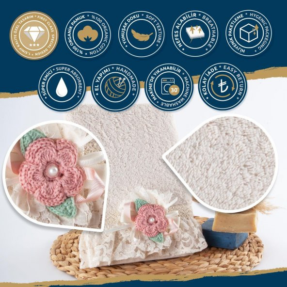 Viano Dantelli El Havlusu + Magnolia Oda Kokusu - 4
