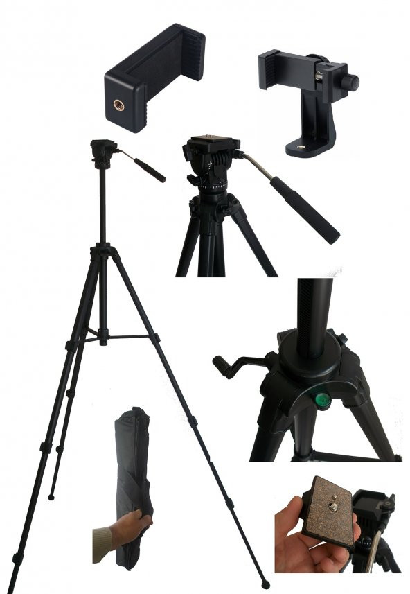 PDX Pdx-701,Xiaomi Telefon İçin İdeal Tripod