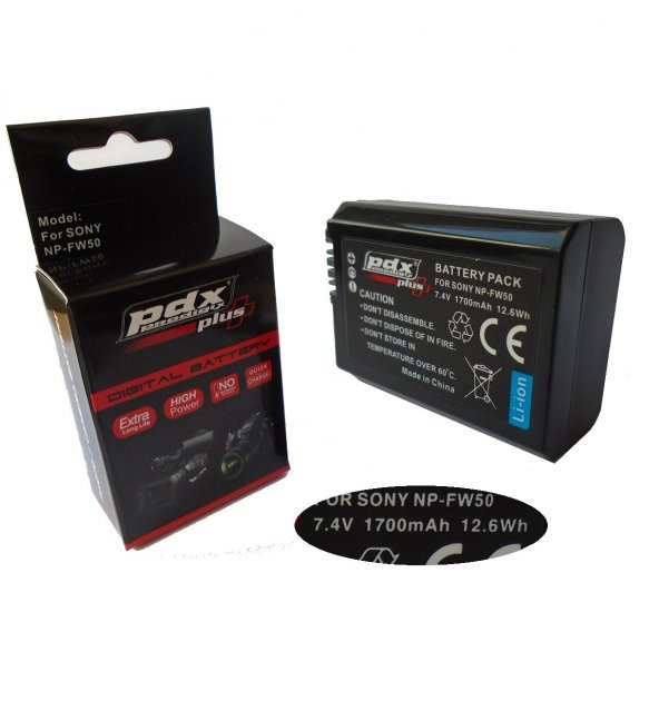 PDX Np-Fw-50 Sony Bataryası ürün görseli