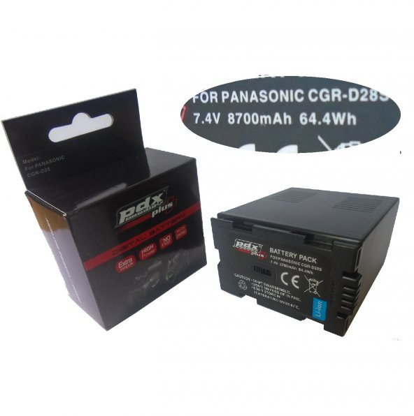 SANGER 8700mAh, Panasonic MDH3 İçin Pdx 8700mAh Lion Batarya