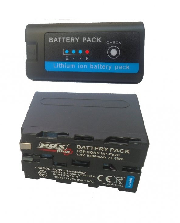 PDX 12 Led, Kamera Işığı Batarya