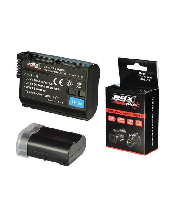 PDX Pdx EN-EL15, Nikon D500 DSLR, Fotoğraf Makinesi ,, Bataryası ürün görseli