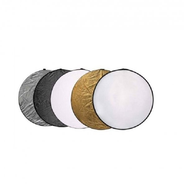 HLYPRO Youtube Çekimleri İçin, 80 Cm, 5 İn 1 Reflektör