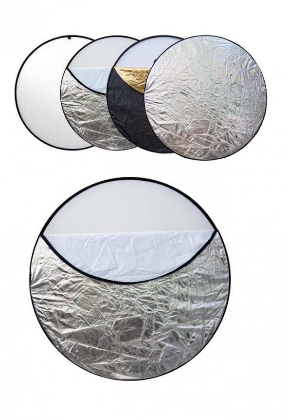 HLYPRO Youtube Çekimleri İçin HLYPRO, 80 Cm, 5 Renk Reflektör Seti