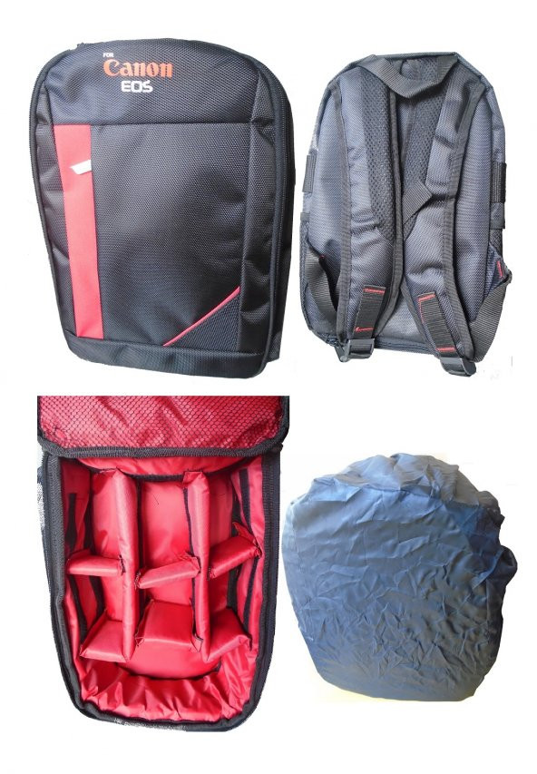 PDX Canon  Eos, R5 Fotoğraf Makinesi İçin Sırt Çantası ürün görseli 1
