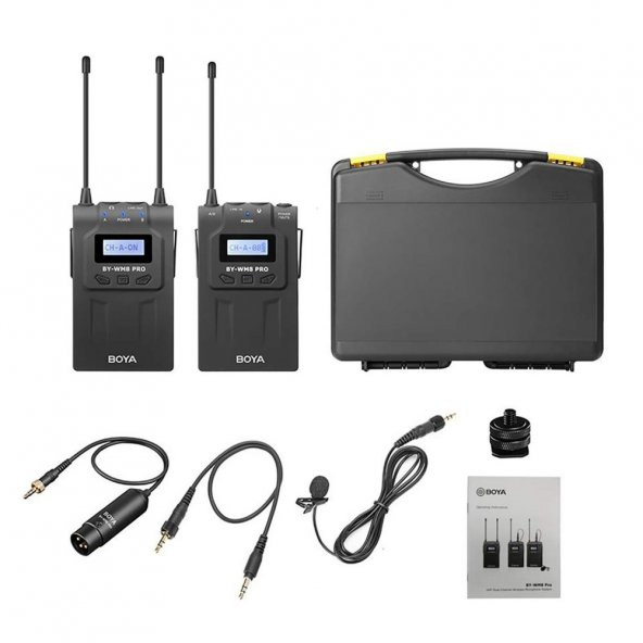 BOYA Kameralar İçin WM8 Pro K1 Kablosuz El Mikrofonu - Resim 5